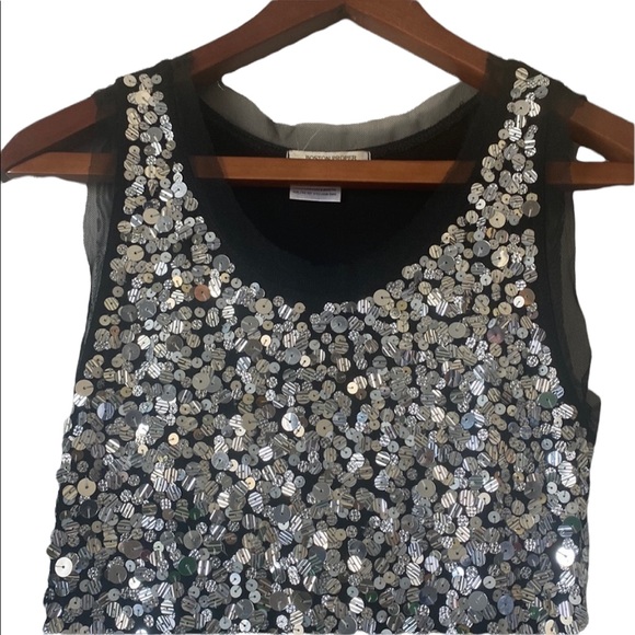 Boston Proper Sequined Sleeveless Dress - Picture 4 of 10